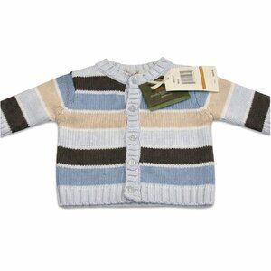 NWT WENDY BELLISSIMO Infant Boy Sweater Size 0-3M